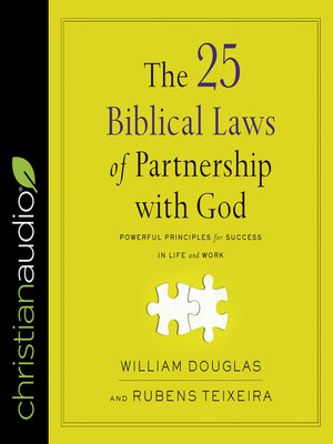 cover image of The 25 Biblical Laws of Partnering with God